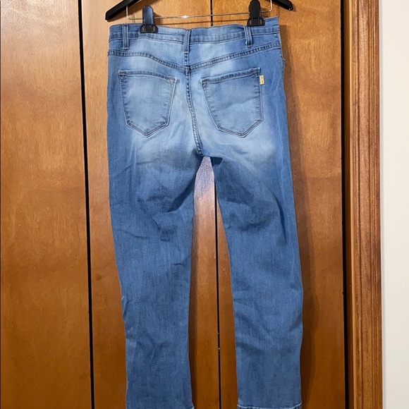 Vibrant distressed jeans - Picture 6 of 7